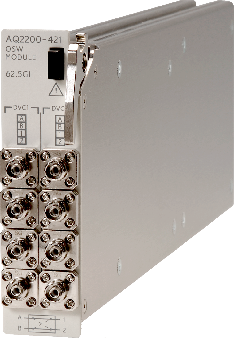 AQ2200-421 Optik Anahtar Modülü (1 x 2/2 x 2) AQ2200-421 Optik Anahtar Modülü (1 x 2/2 x 2)