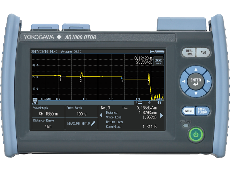AQ1000 Giriş Seviyesi Optik Zaman Alanı Reflektometresi