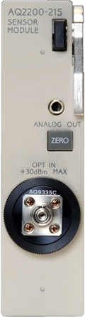 AQ2200-215 Sensör modülü (+ 30dBm'ye kadar yüksek Güç, 970 ila 1660 nm) AQ2200-215 Sensör modülü (+ 30dBm'ye kadar yüksek Güç, 970 ila 1660 nm)