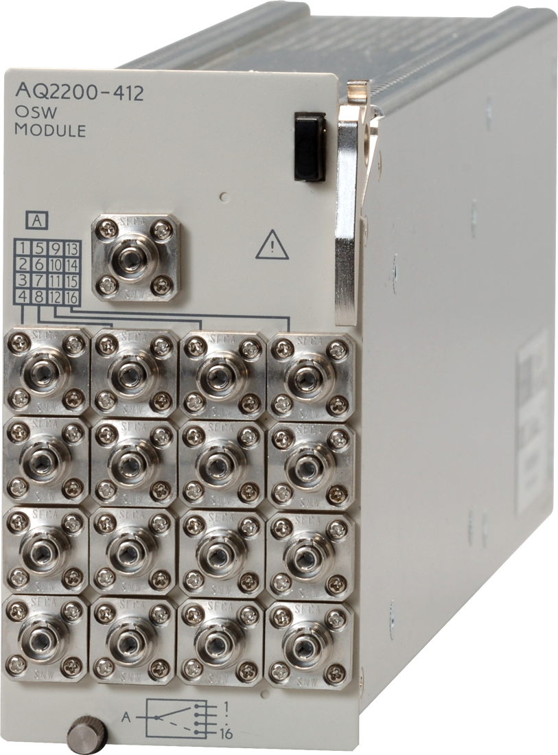AQ2200-412 Optik Anahtar Modülü (1 x 16) AQ2200-412 Optik Anahtar Modülü (1 x 16)