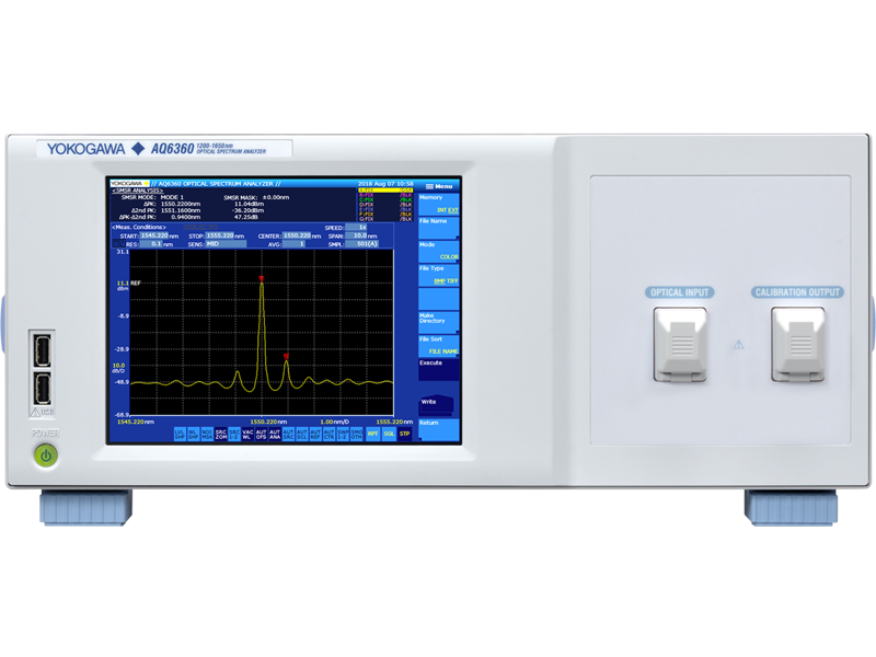 AQ6360 Telecom Production Optical Spectrum Analyzer 1200 - 1650 nm AQ6360 Telecom Production Optical Spectrum Analyzer 1200 - 1650 nm