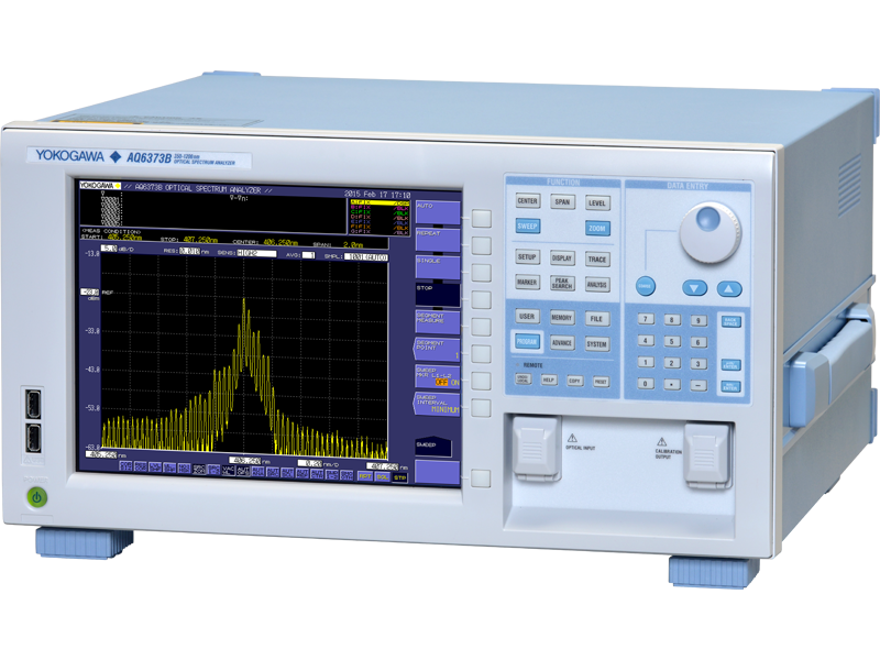 AQ6373B Görünür Dalgaboyu Optik Spektrum Analizörü 350 - 1200 nm