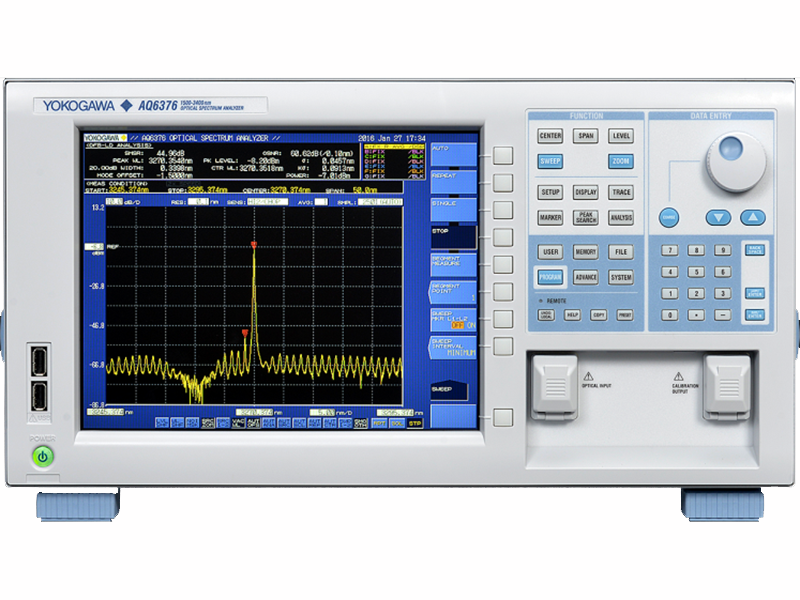AQ6376 Three Micron Optical Spectrum Analyzer 1500 - 3400 nm AQ6376 Three Micron Optical Spectrum Analyzer 1500 - 3400 nm