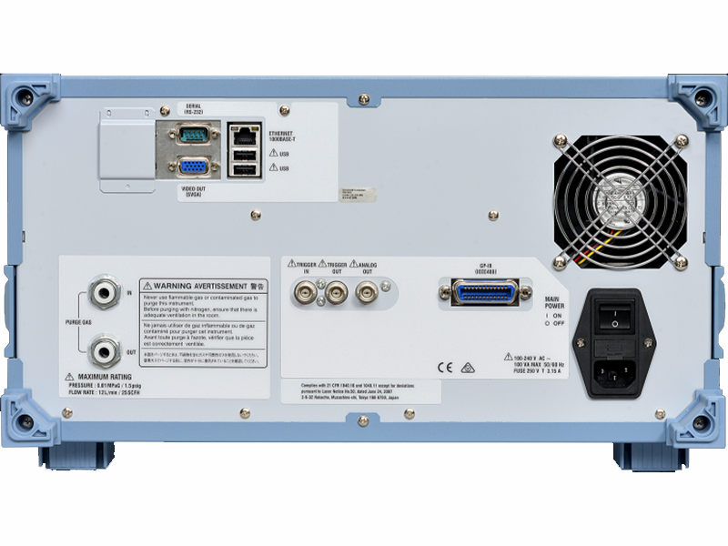 AQ6376 Three Micron Optical Spectrum Analyzer 1500 - 3400 nm AQ6376 Three Micron Optical Spectrum Analyzer 1500 - 3400 nm