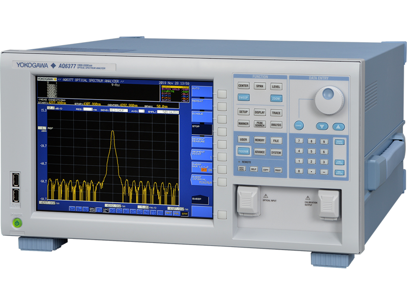AQ6377 Optical Spectrum Analyzer 1900 - 5500 nm AQ6377 Optical Spectrum Analyzer 1900 - 5500 nm