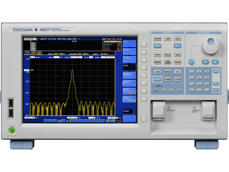 AQ6377 Optical Spectrum Analyzer 1900 - 5500 nm AQ6377 Optical Spectrum Analyzer 1900 - 5500 nm