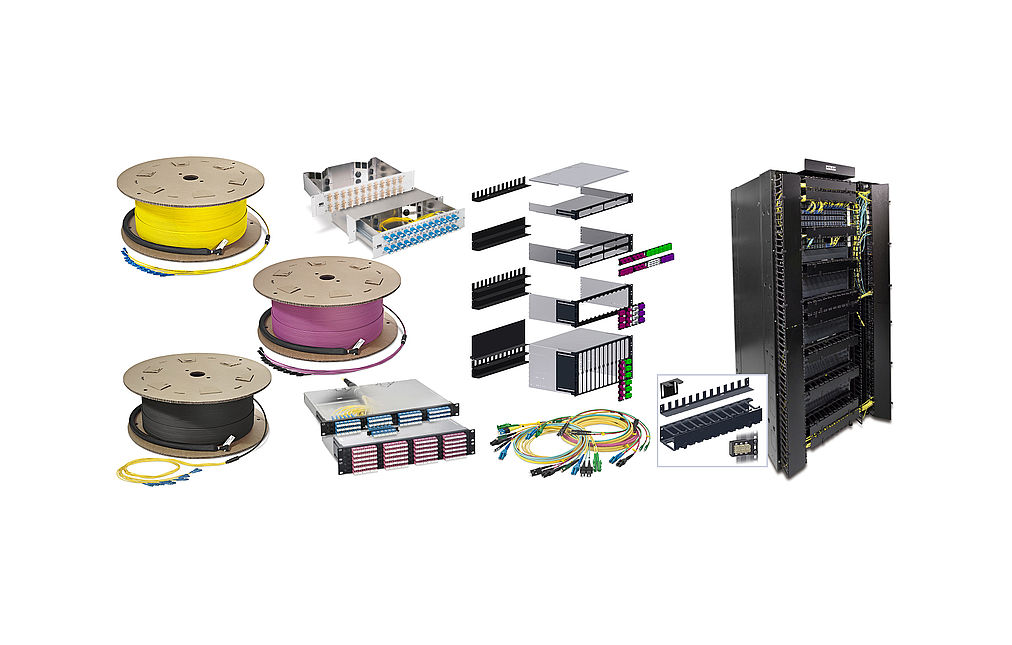 Yüksek fiber sayımı ve modüler Tak ve Çalıştır fiber optik kablolama sistemi Yüksek fiber sayımı ve modüler Tak ve Çalıştır fiber optik kablolama sistemi