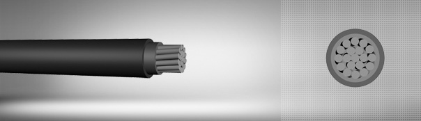 0.6/1 kV PVC izoleli, tek damarlı, alüminyum iletkenli kablolar