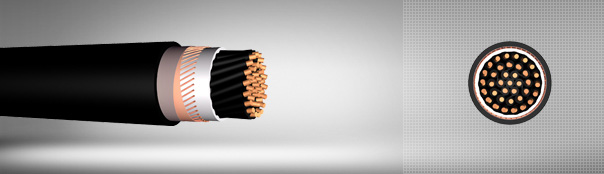 0.6/1 kV PVC izoleli, konsantrik iletkenli, bakır iletkenli kumanda kabloları